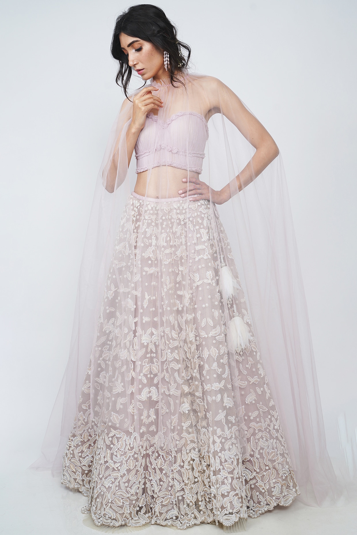BackInTrend: Stunning Cape Lehenga Designs That'll Convince You To Ditch  Your Dupatta! | Indian bride outfits, Designer dresses indian, Latest  bridal lehenga designs
