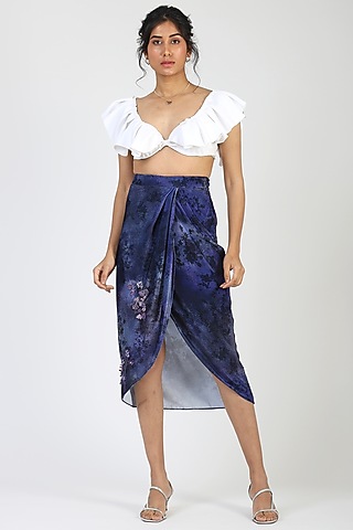 Violet Velvet Skirt by Geisha Designs