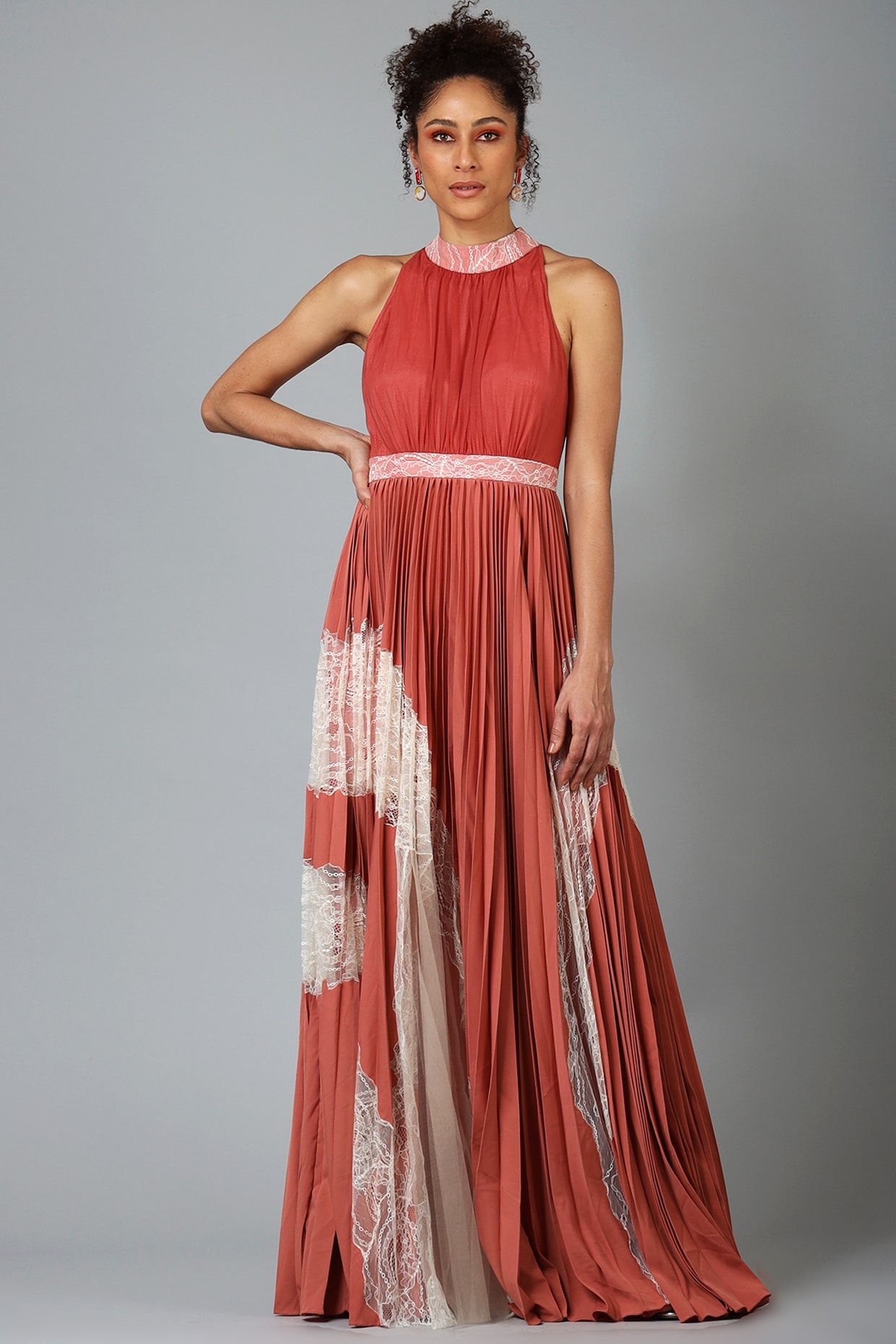 Polyester sale maxi dress