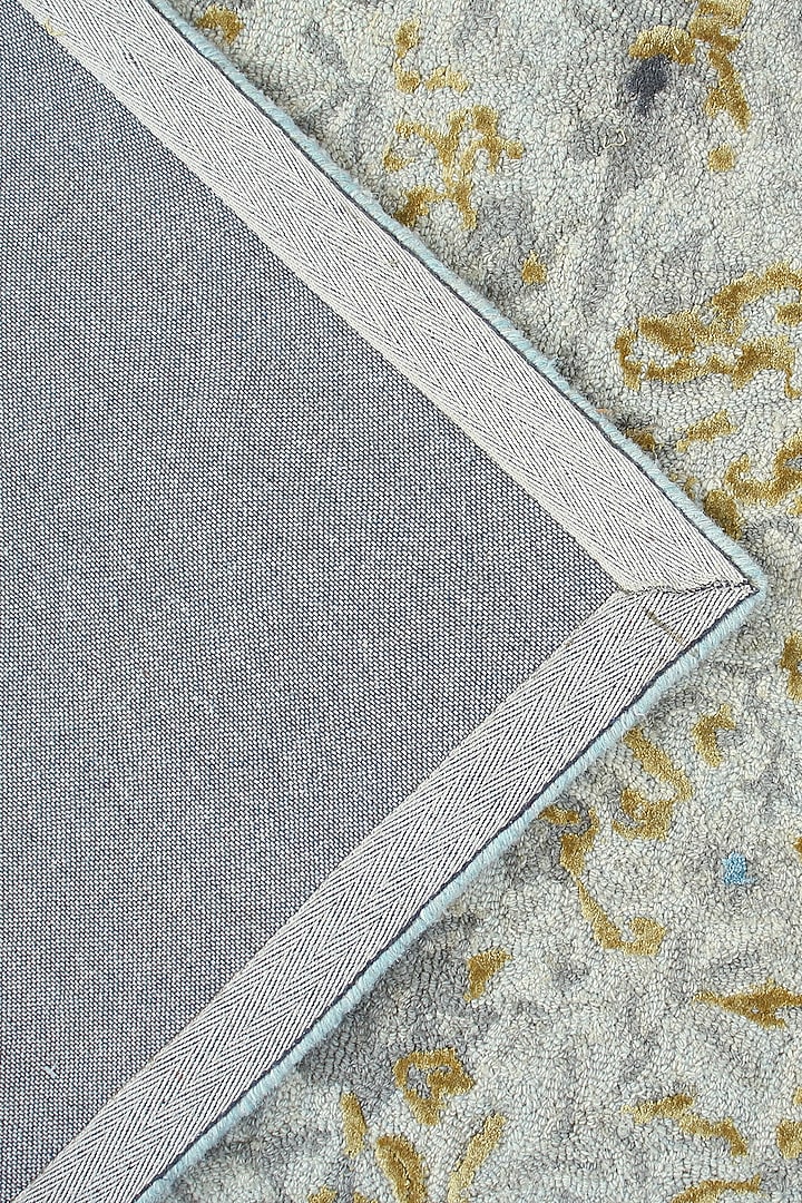 Light Grey Hand-Tufted Carpet by Ghar Ghar at Pernia's Pop Up Shop