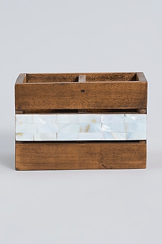 Wooden Mother Of Pearl Cutlery by Gifted