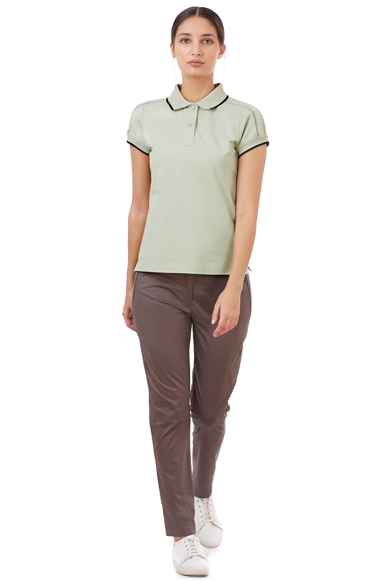 Mint green polo t shirt online