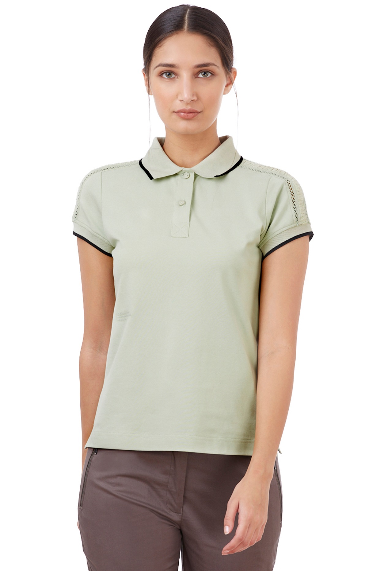 mint green polo t shirt