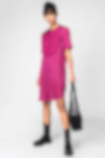 Orchid Embroidered Summer Dress by Genes Lecoanet Hemant at Pernia's Pop Up Shop