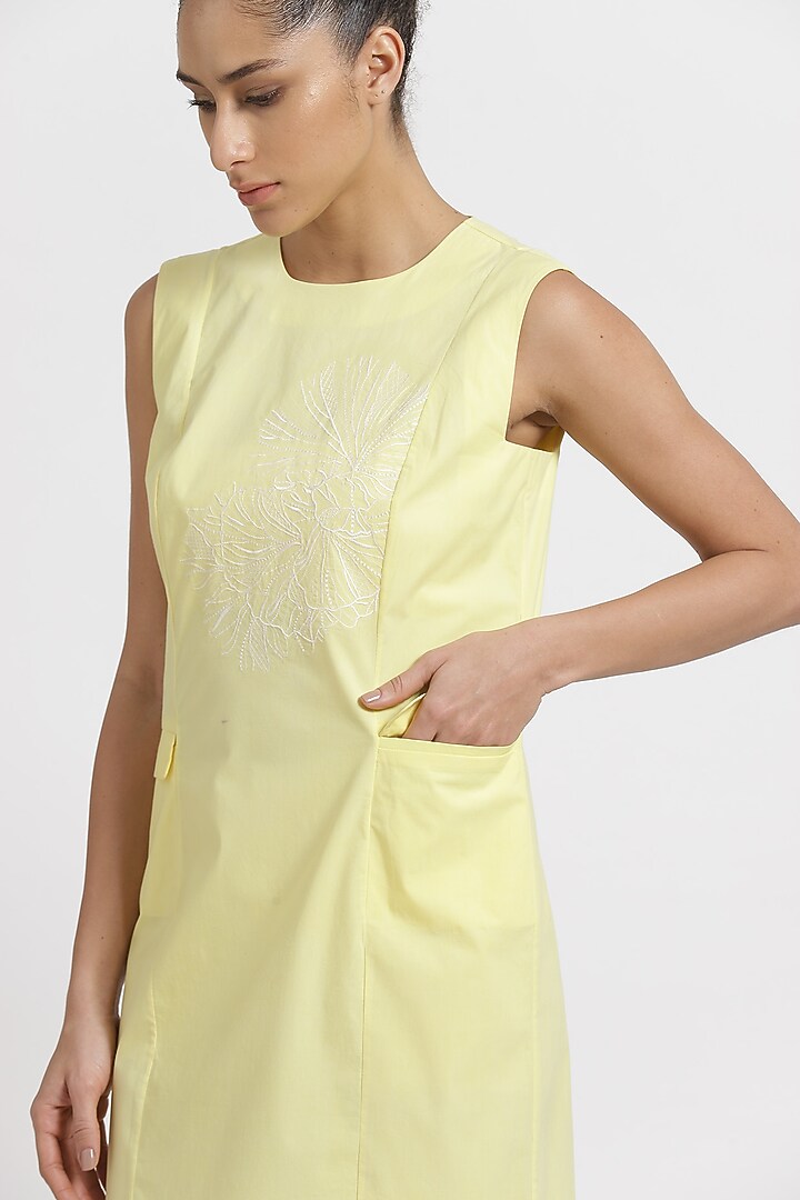 Dandelion Poplin Dress by Genes Lecoanet Hemant at Pernia's Pop Up Shop
