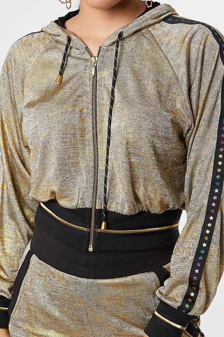 Gold Star Tracksuit by Gunu Sahni at Pernia's Pop Up Shop