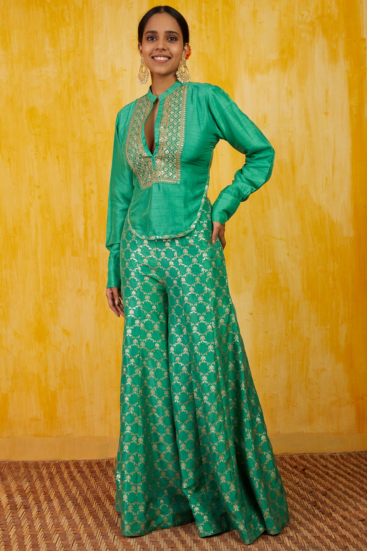 brocade sharara