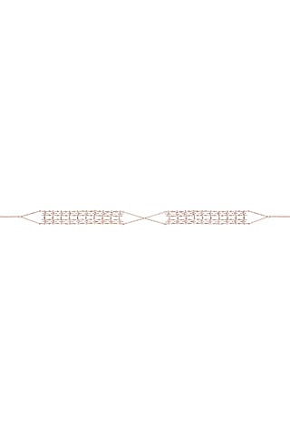 14Kt Rose Gold Cascading Sparkle Diamond Adjustable Bracelet by Golden Gazelle Fine Jewellery