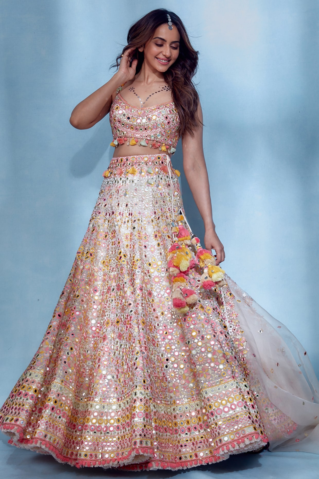 Gopi Vaid- Laanya Lehenga Set main image 0