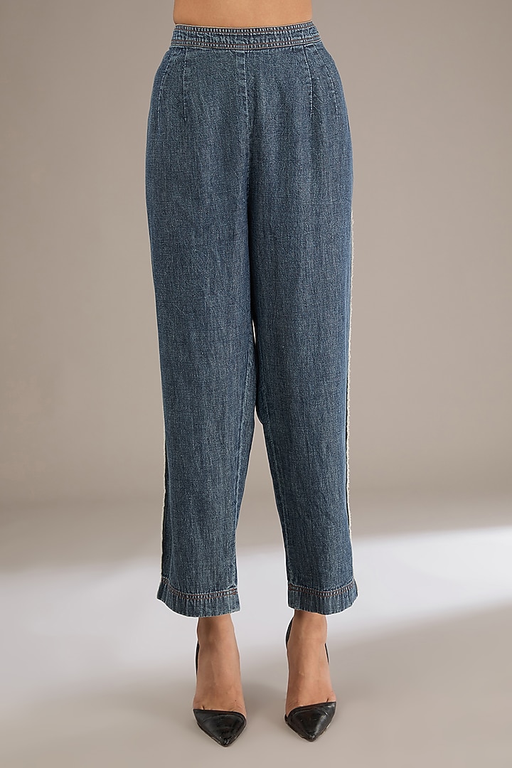 Blue Denim Co-Ord Set by GRAINE at Pernia's Pop Up Shop