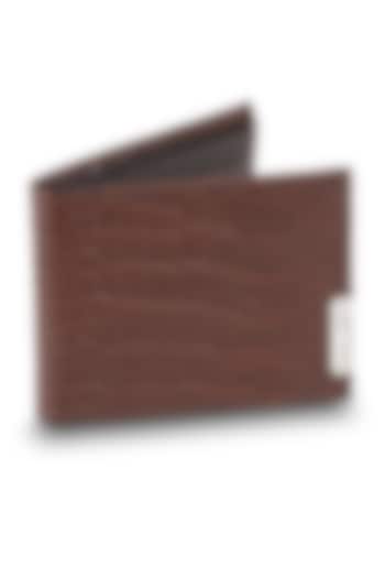 Brown Handmade Leather Wallet by HALDEN