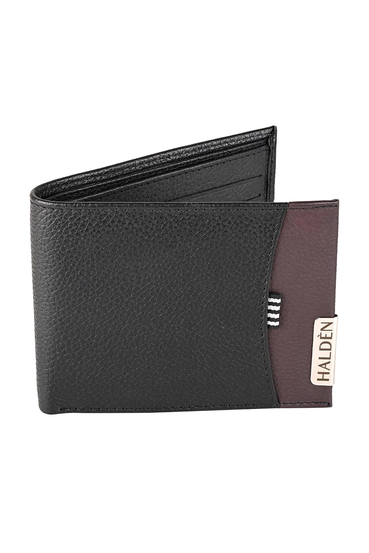 Leather wallet handmade - Dark outlets gray