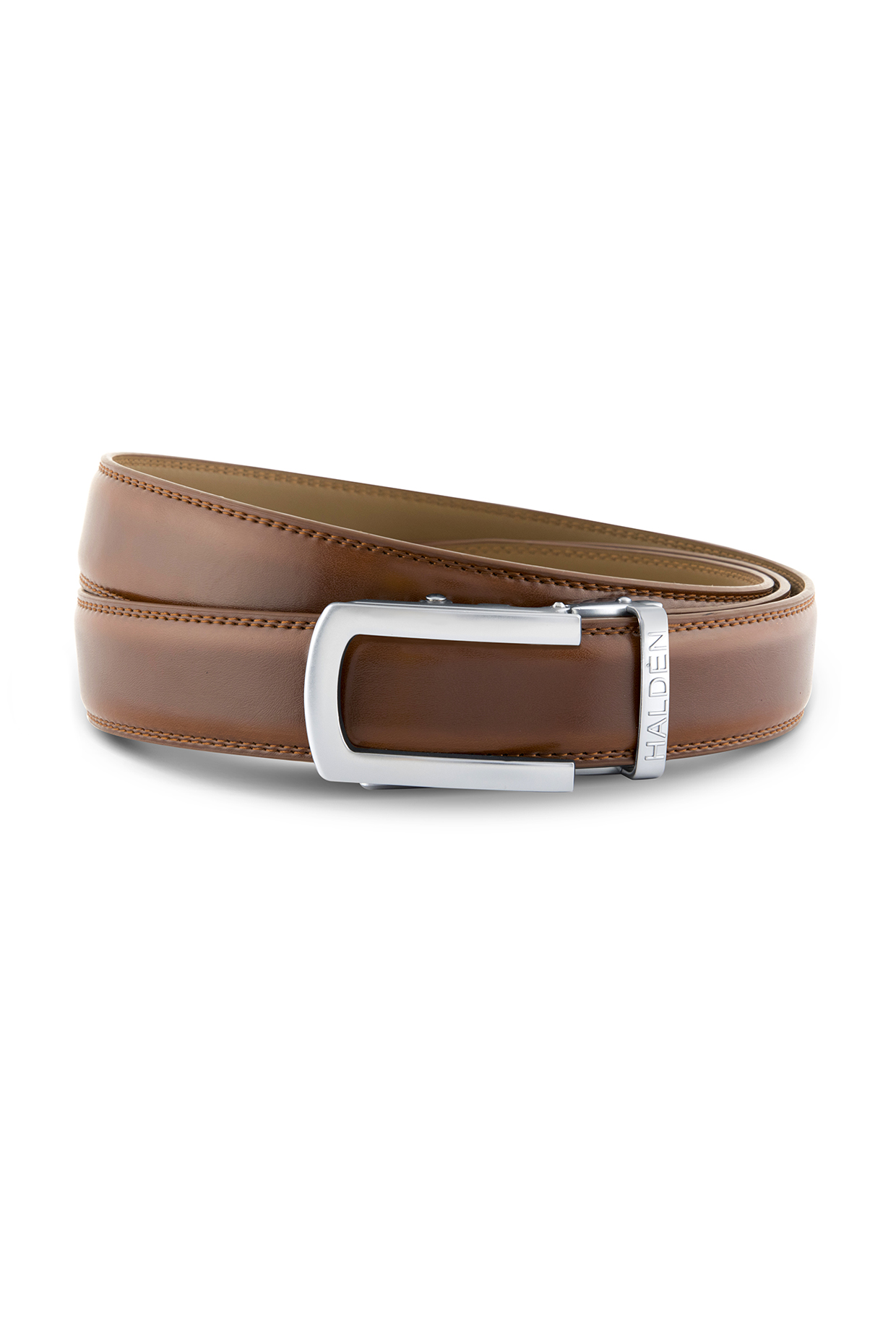 Burley Tan Leather Adjustable Belt by HALDEN