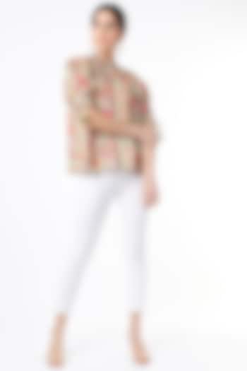 Mint Printed Top by Hemant and Nandita at Pernia's Pop Up Shop