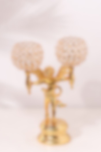 Gold Metal Antique Decorative Candle Holder by Order Happiness at Pernia's Pop Up Shop