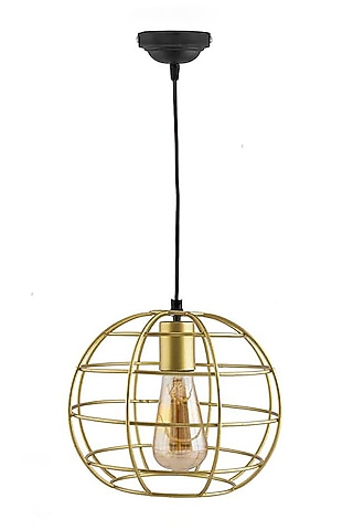 Gold Metal Ceiling Lamp by Order Happiness