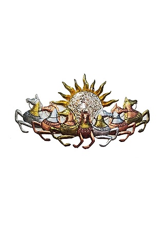 Multi-Colored Metal Wall Art Decor by Order Happiness