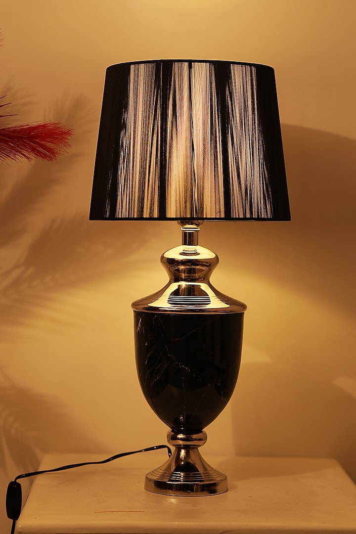 Black Metal Table Lamp by Order Happiness