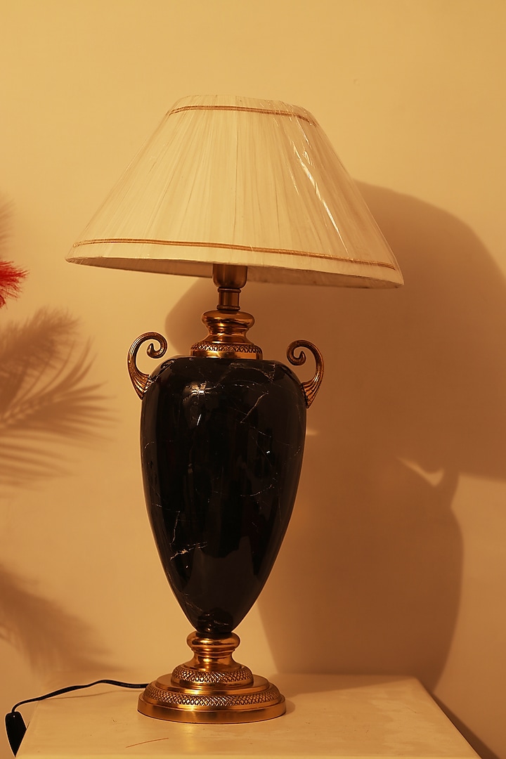 Black & White Metal Lamp by Order Happiness