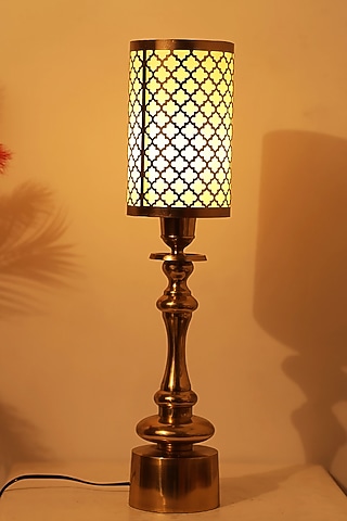 Golden Metal Lamp by Order Happiness
