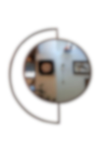 Gold Wall Mirror In Metal by Order Happiness at Pernia's Pop Up Shop