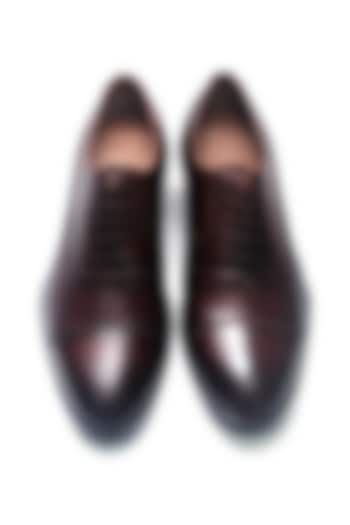 Bordo Leather Handmade Oxford Shoes by Harper Woods