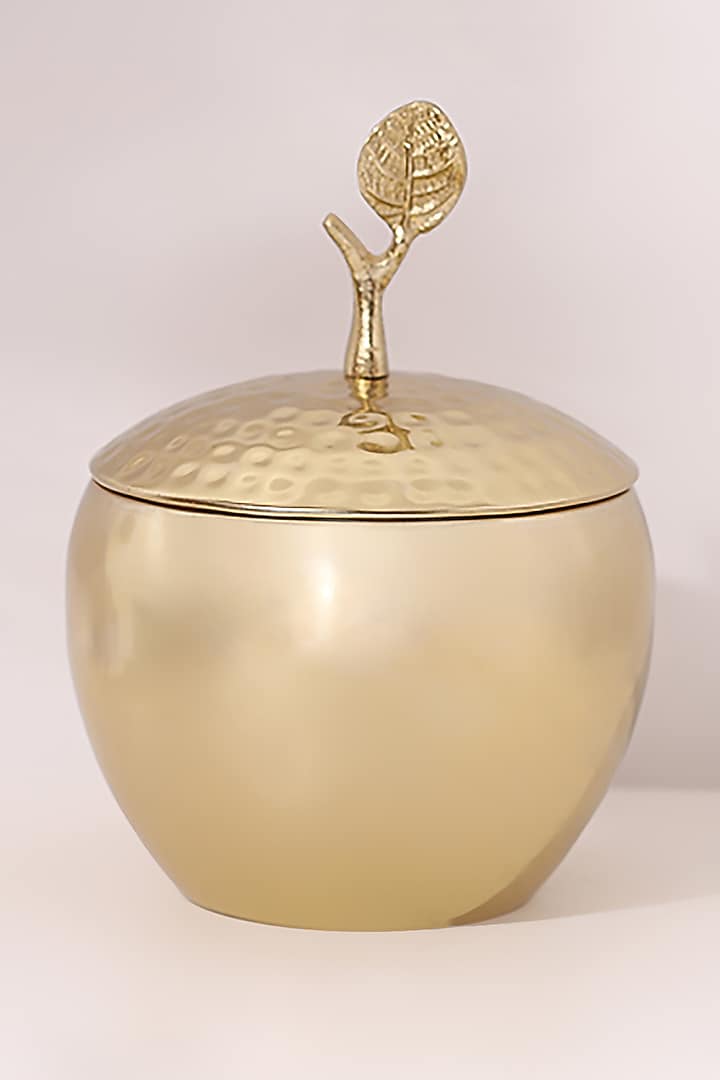 Gold Storage Candy Jar by Order Happiness at Pernia's Pop Up Shop