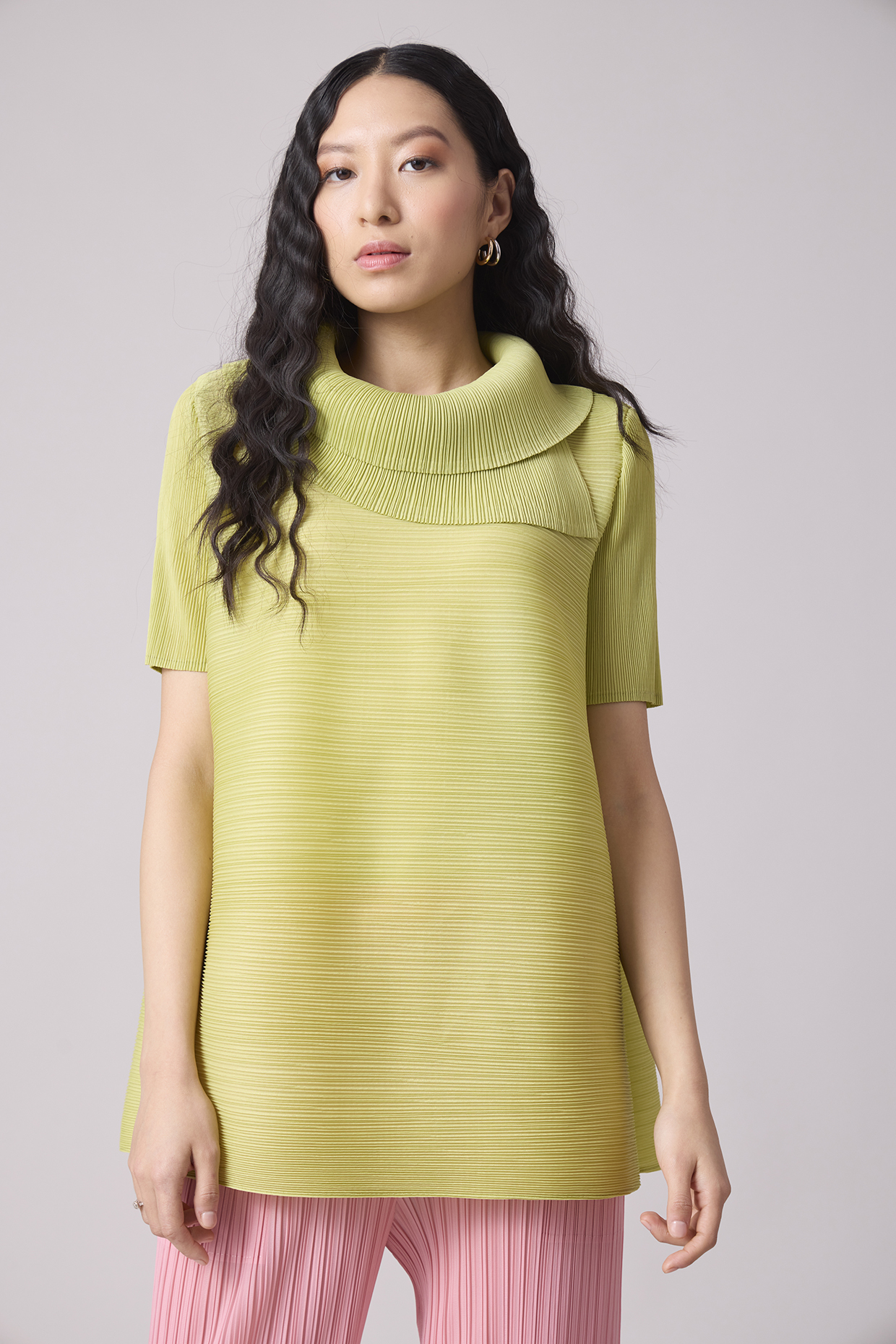 Pristine Green Polyester Top by Scarlet Sage at Pernia's Pop Up Shop