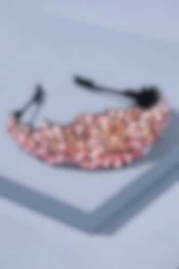 Rose Gold Crystal Headband by Hair Drama Company at Pernia's Pop Up Shop