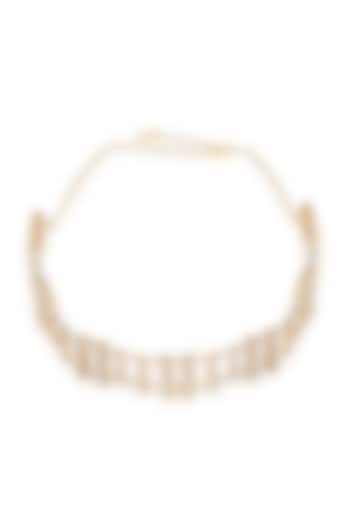 Gold Finish Pearls Headband by Hair Drama Company at Pernia's Pop Up Shop