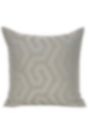 Grey Teal Silk Pillowcase by Eris home