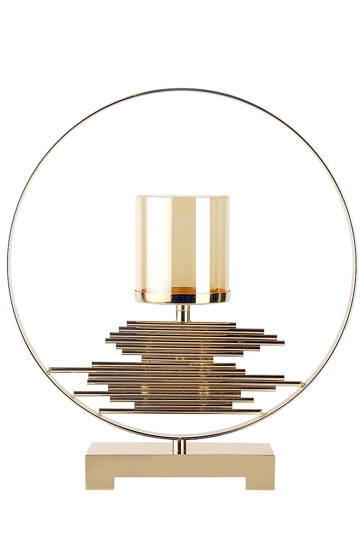 Golden Luxurious Sierra Candleholder by H2H