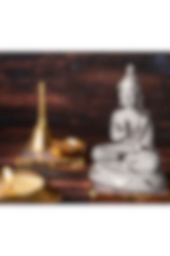 Grey Polyresin Lord Buddha Idol by H2H at Pernia's Pop Up Shop