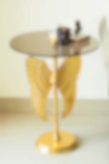 Gold Table With Angel Wings by H2H