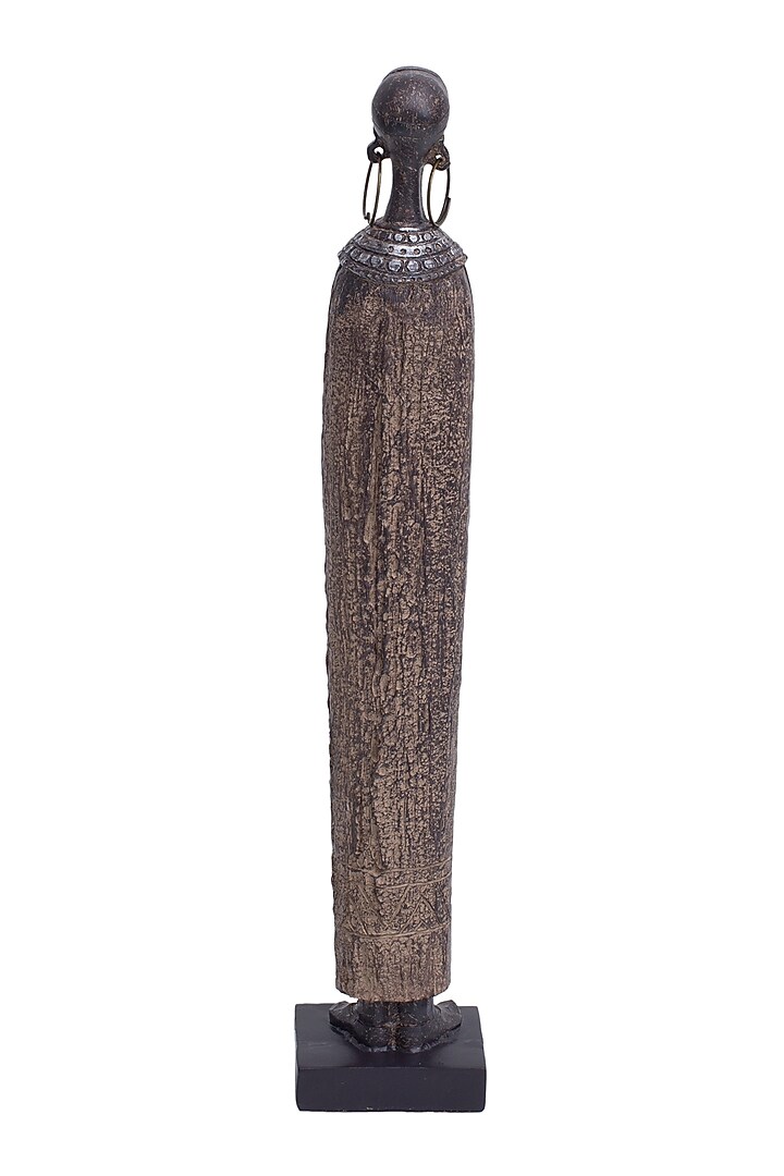 Brown Wooden Sculpture by H2H at Pernia's Pop Up Shop