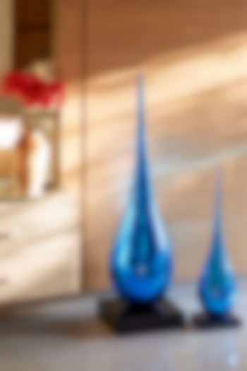 Blue Polycarbonate Sculpture by H2H at Pernia's Pop Up Shop