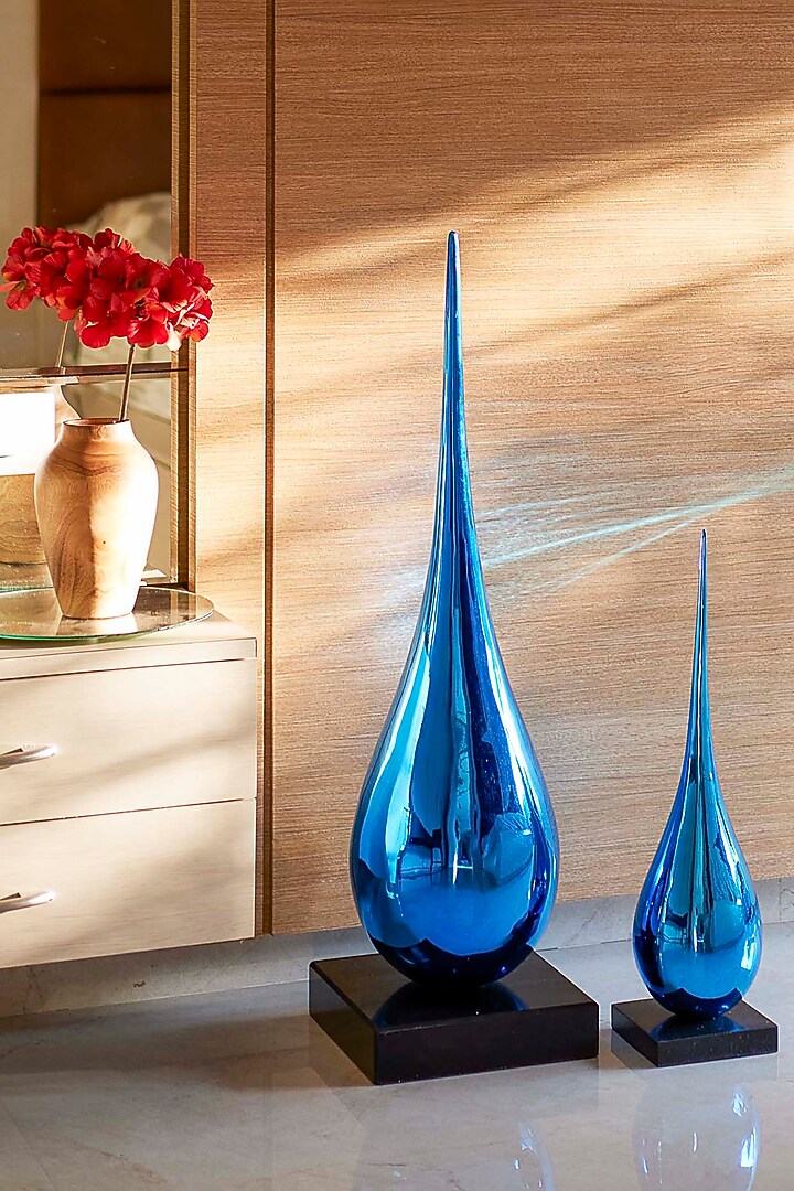 Blue Polycarbonate Sculpture by H2H at Pernia's Pop Up Shop