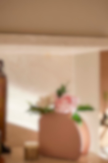 Matte Pink Ceramic Vase by H2H at Pernia's Pop Up Shop