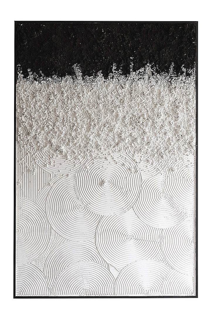 Black & White Canvas Painting by H2H at Pernia's Pop Up Shop