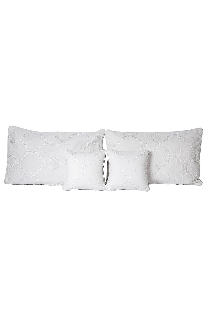 White Linen Bedcover Set by H2H at Pernia's Pop Up Shop