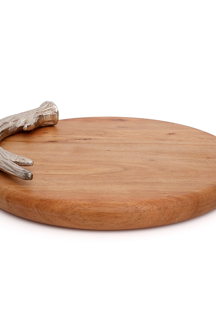 Brown Wooden Serving Platter by H2H at Pernia's Pop Up Shop