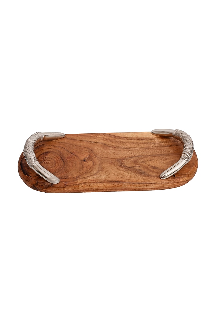 Brown Wooden Serving Platter by H2H at Pernia's Pop Up Shop