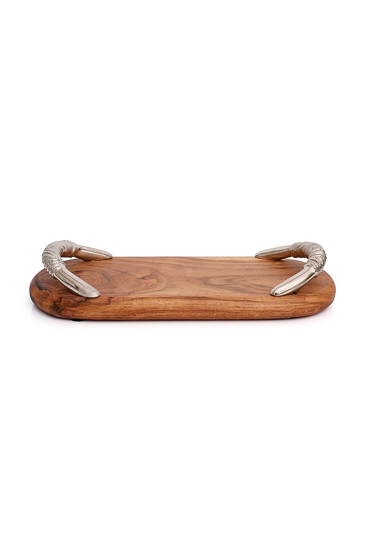 Brown Wooden Serving Platter by H2H at Pernia's Pop Up Shop