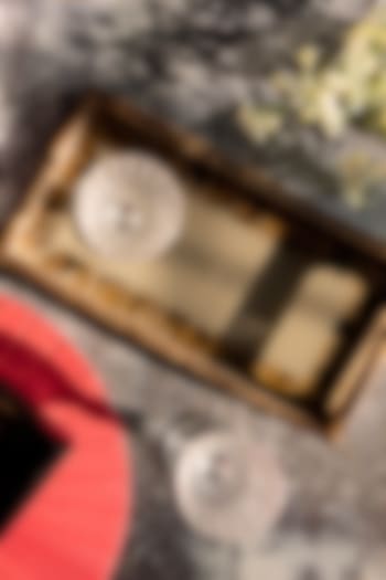 Gold Glass Tray Set by H2H at Pernia's Pop Up Shop