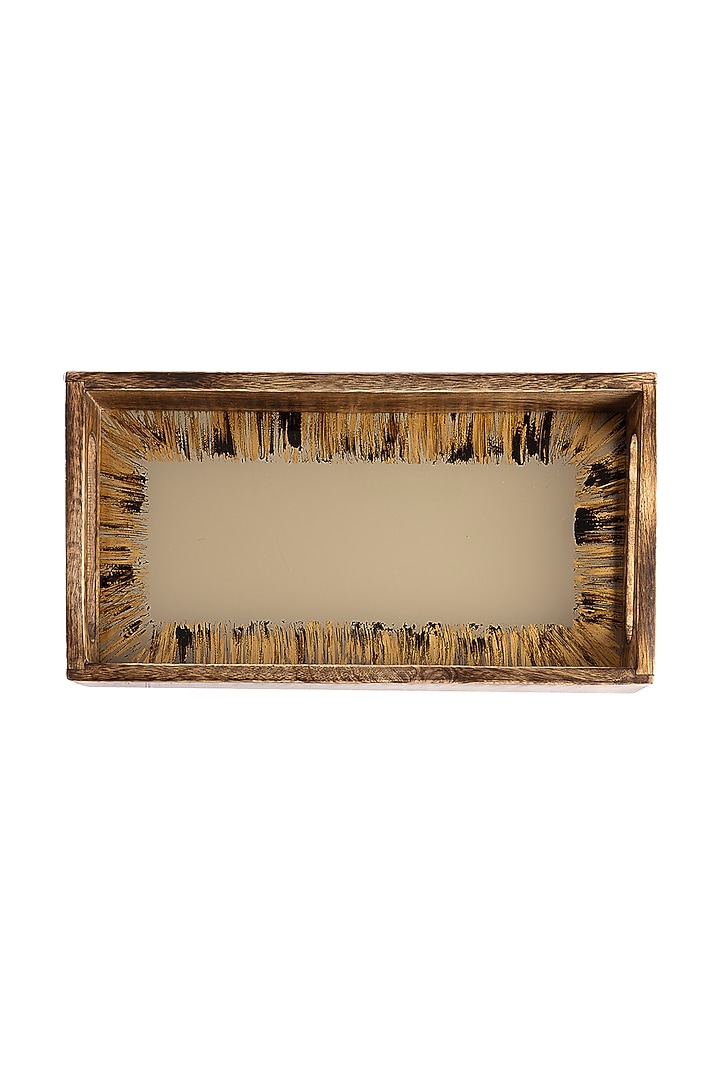 Gold Glass Tray Set by H2H at Pernia's Pop Up Shop