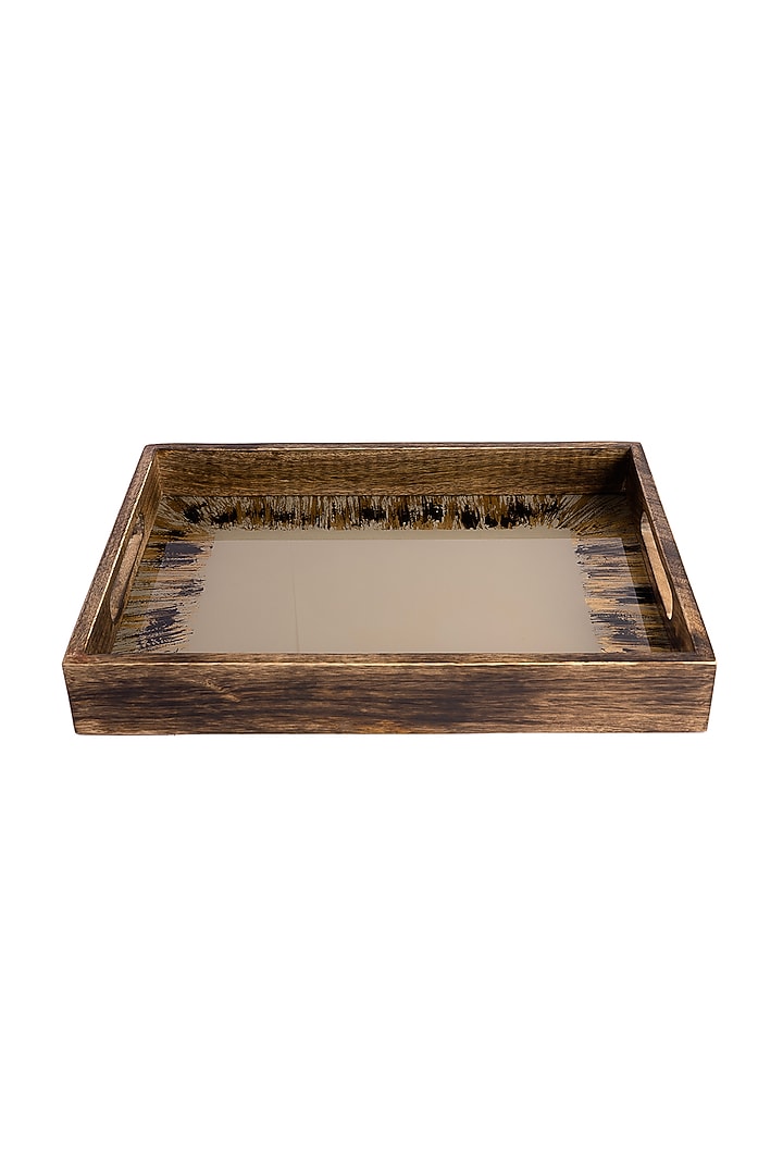 Gold Glass Tray Set by H2H at Pernia's Pop Up Shop