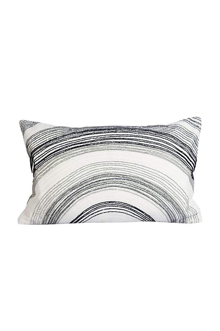 Multicolor Cotton Earth Rise Cushion Cover  by H2H