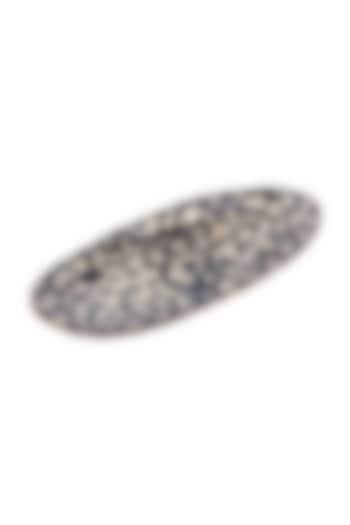 Blue Garden Ceramic Platter  by H2H at Pernia's Pop Up Shop