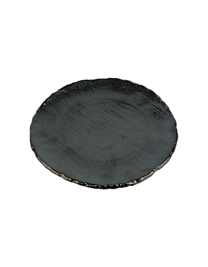 Charcoal Ceramic Flat Plate by H2H