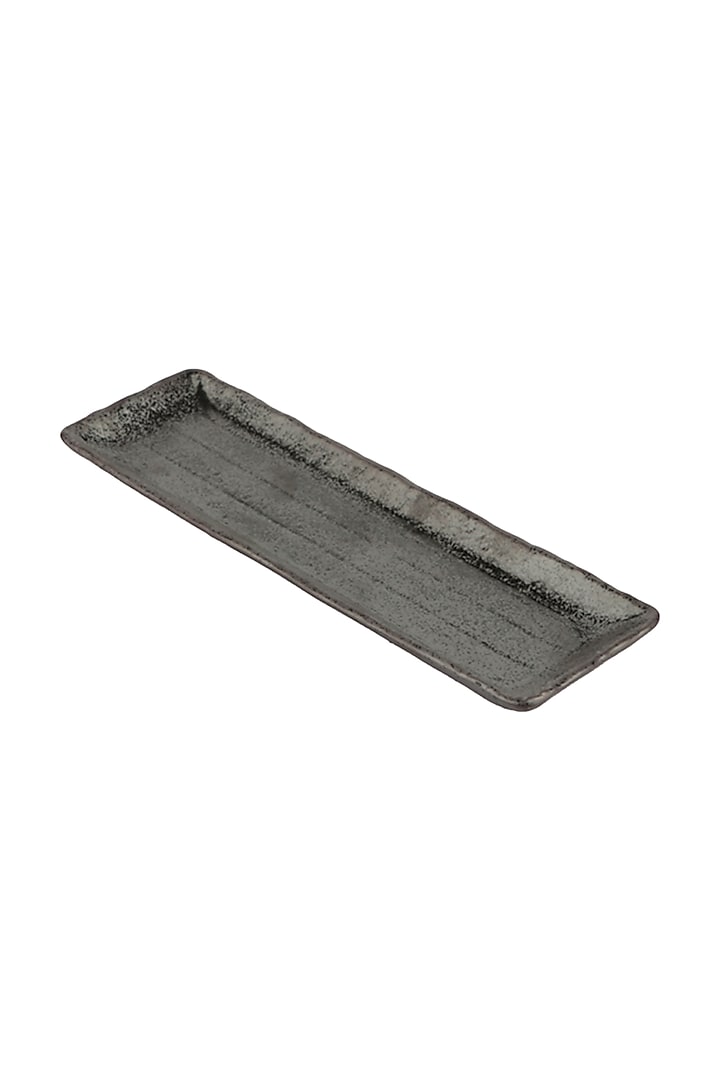 Charcoal Ceramic Platter  by H2H